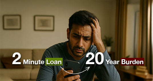 2-Minute Loan, 20-Year Burden: The Hidden Cost of Easy Credit